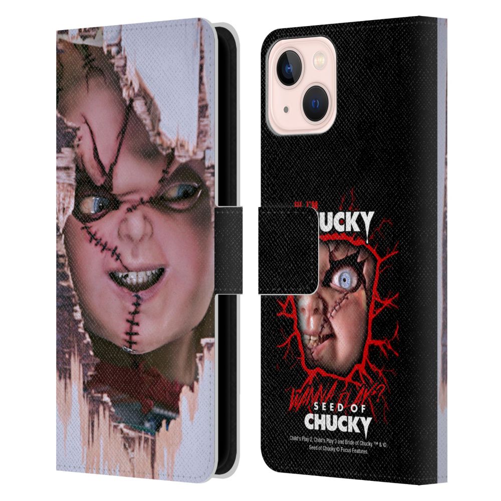 CHILD'S PLAY チャイルドプレイ - Scarface レザー手帳型 / Apple iPhoneケース - PGS